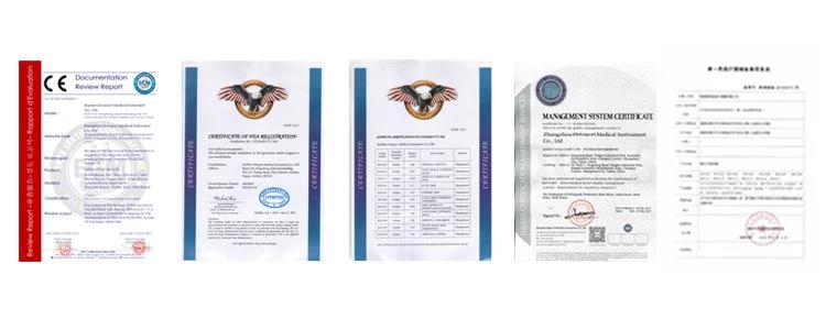 Back Brace With Air Pump Certificate Back Brace With Air Pump Certificate